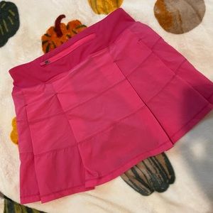 hot pink lululemon dupe skirt